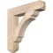 Ekena Millwork Olympic Craftsman Smooth Bracket, Douglas Fir, 5 1/2"W x 30"D x 30"H BKT06X30X30OLY04SDF - alternate 1